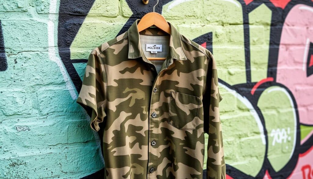 hollister camo shirt