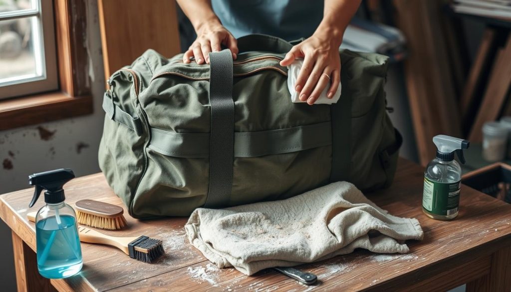 Military Duffel Bag Maintenance