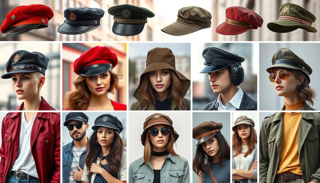 Military Hats in Fashion Trends