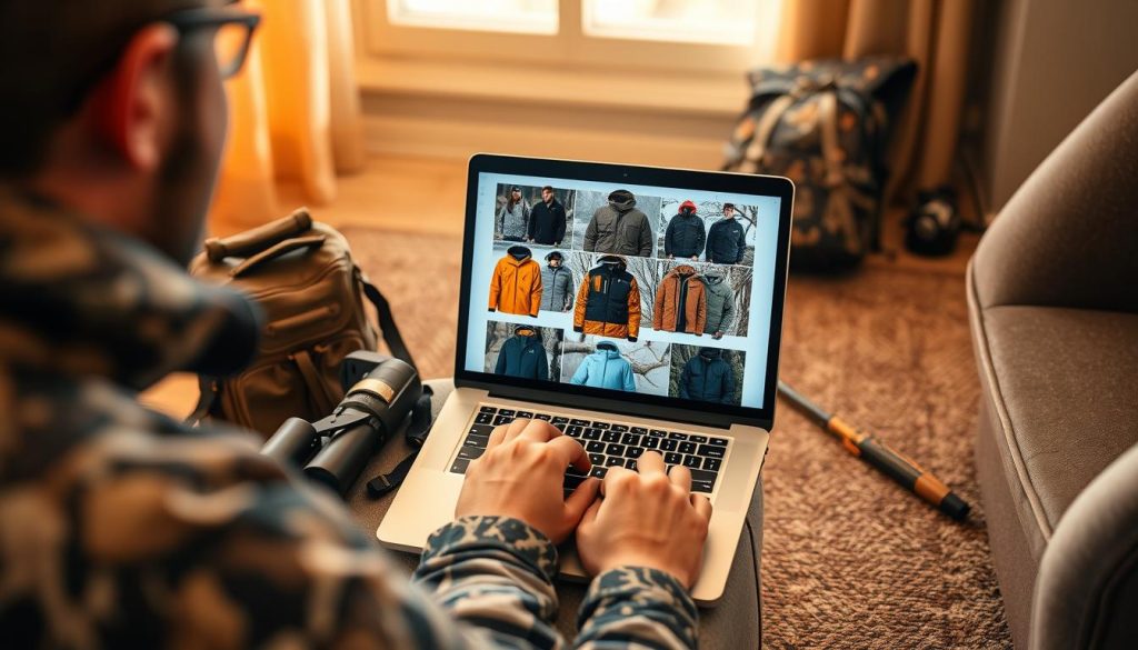 Online Hunting Jacket Shopping