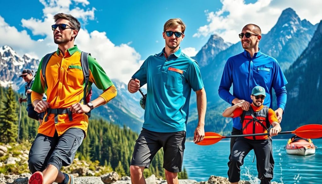 Performance Outdoor Shirts for Different Activities