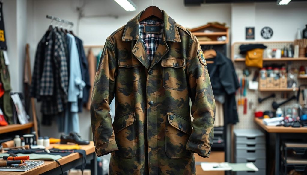 Personalized Camouflage Coat Customization