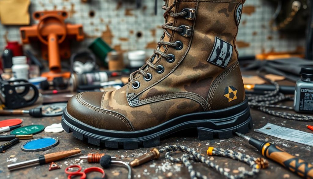Tactical Boot Customization