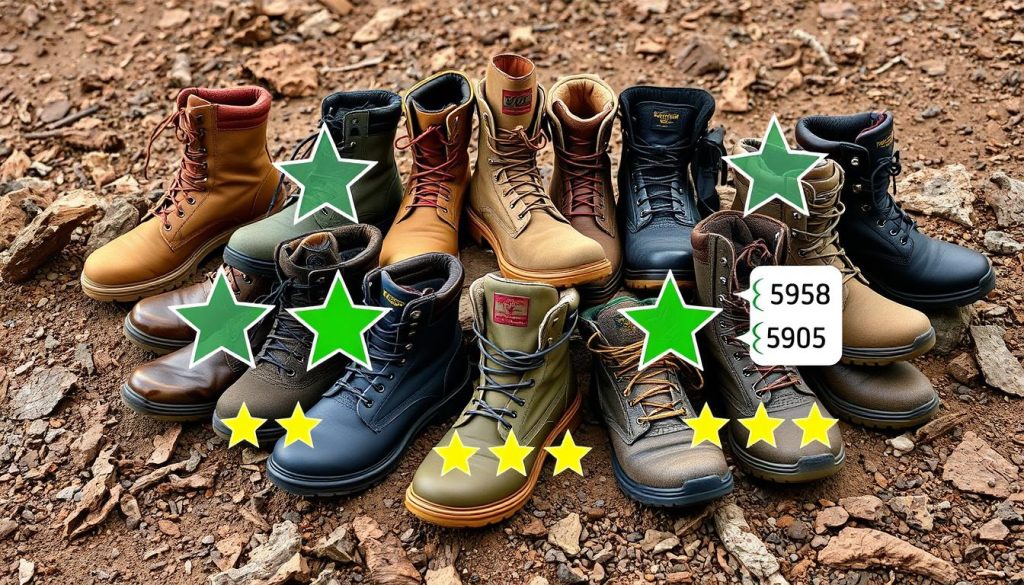 Tactical Boots Customer Ratings