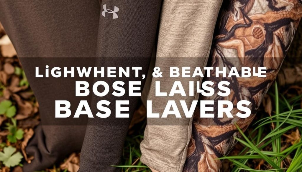 breathable hunting base layers
