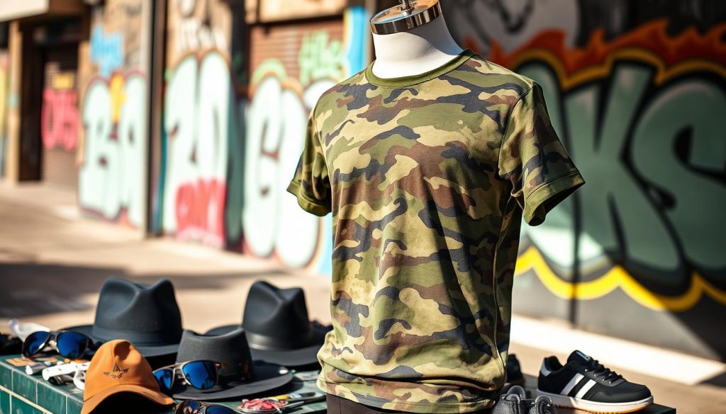 camo tee