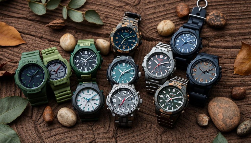 camo wristwatches