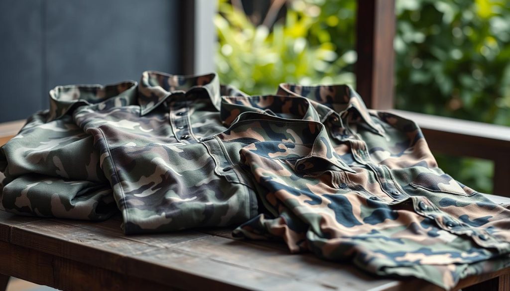 camouflage shirts for her