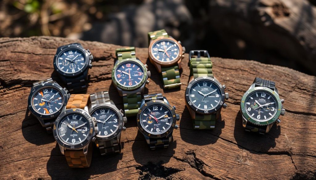 camouflage watches