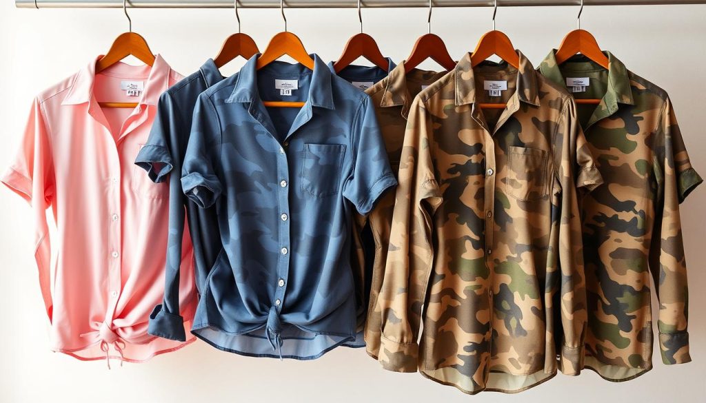 female camo shirts