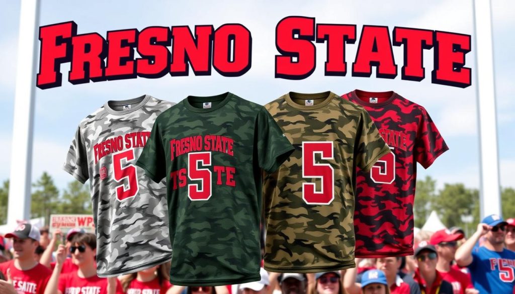 fresno state camo shirts for fans