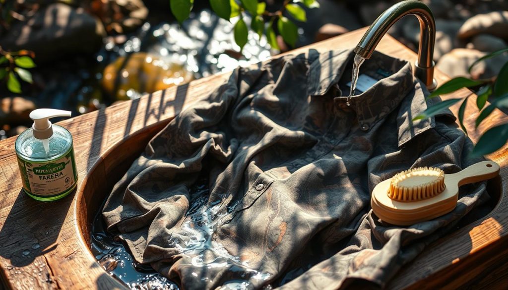 hunting clothing care