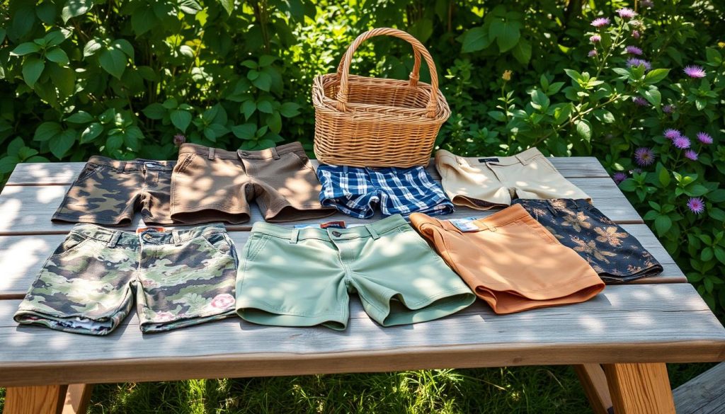 woodland shorts