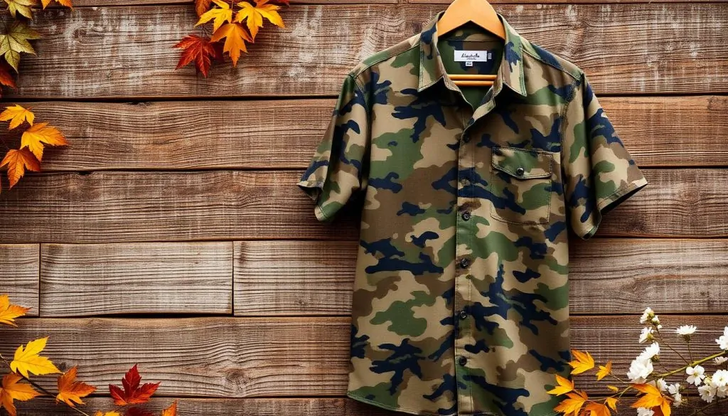 camo pattern shirt