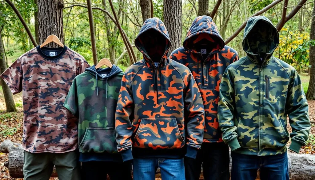 custom camouflage apparel